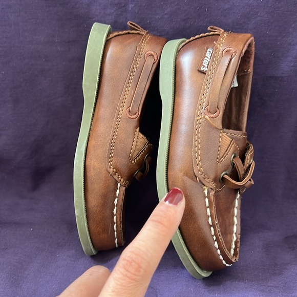 CARTER’S brown shoes toddler boy 8M - Picture 4 of 10